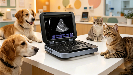 Abdominal ultrasound images of dogs and cats
